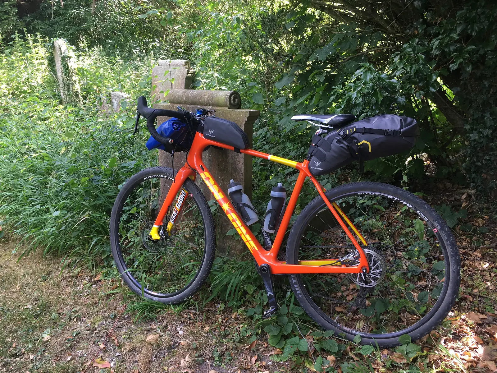 Orange bike