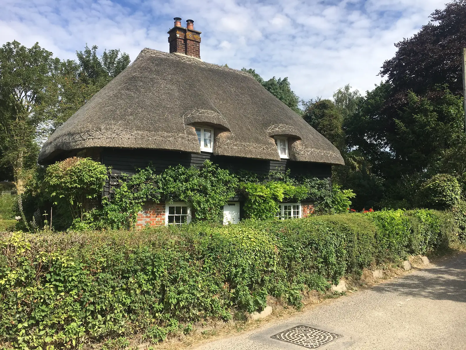 Thatched house