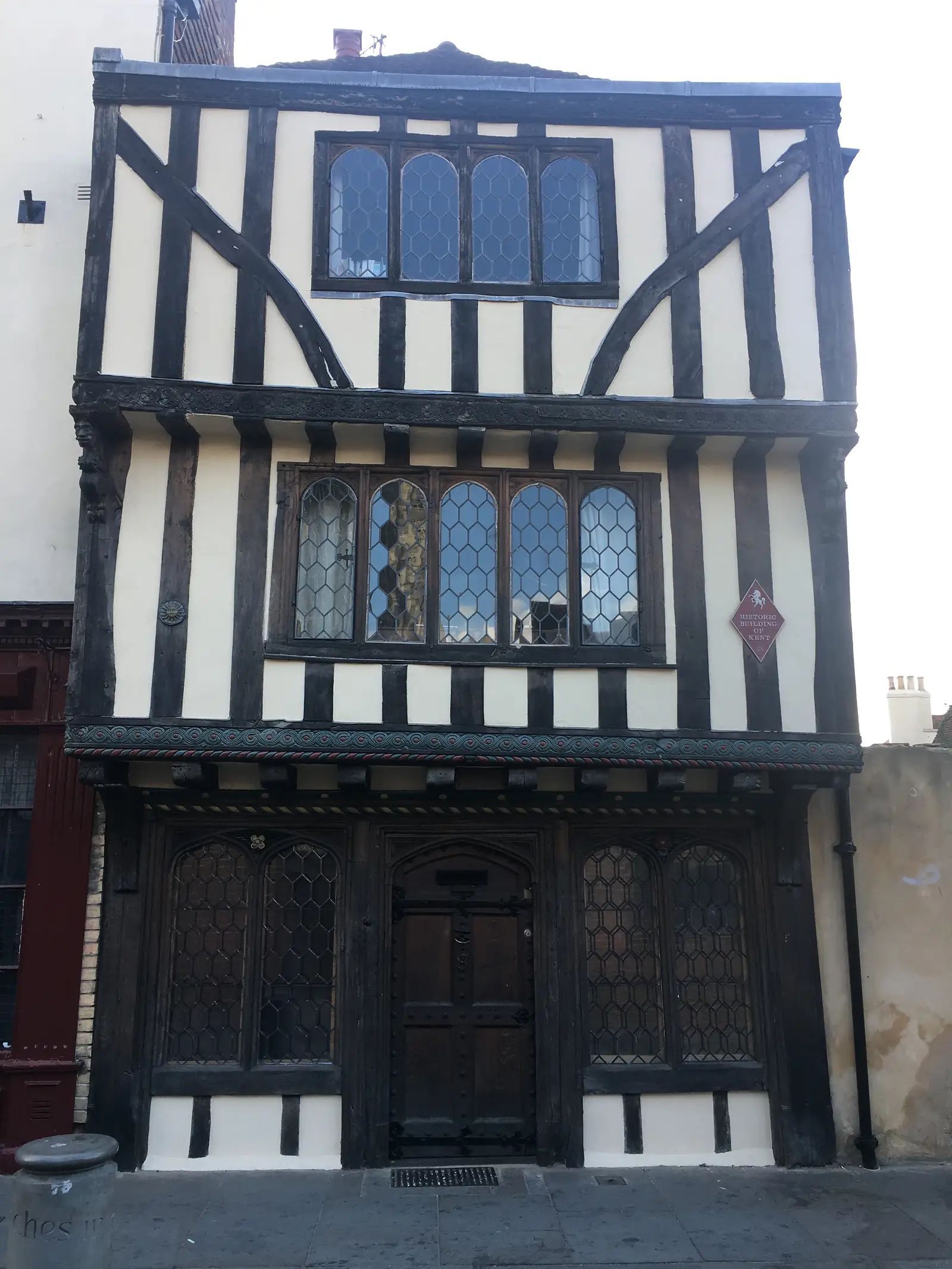 A tudor building in Canterbury